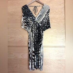 Leopard Travel Dress/Beach Coverup